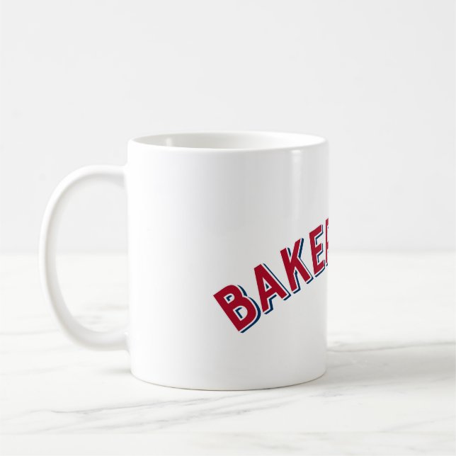 Bakersfield, California Vintag Arch Kaffeetasse (Links)