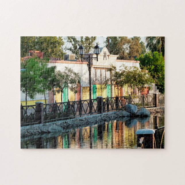 Bakersfield Canal California. Puzzle (Horizontal)