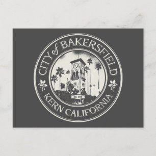 BAKERSFIELD KALIFORNIEN POSTKARTE