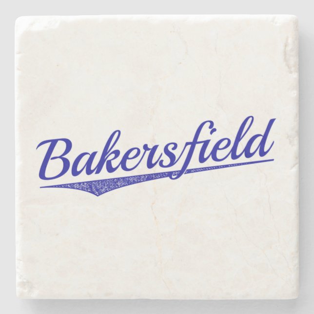 Bakersfield Steinuntersetzer (Vorderseite)