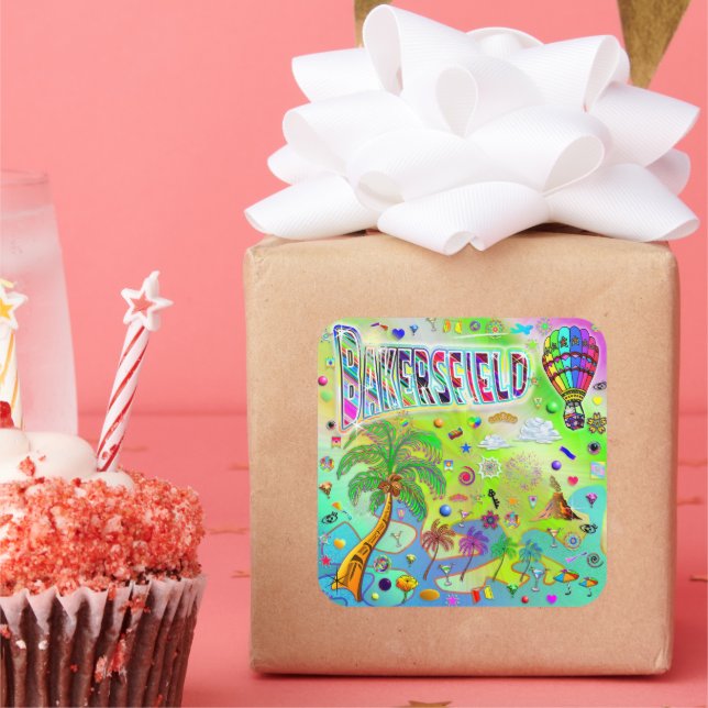 Bakersfield Timeless Melody Sticker (Party)