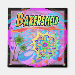 Bakersfield True Progress Magnet
