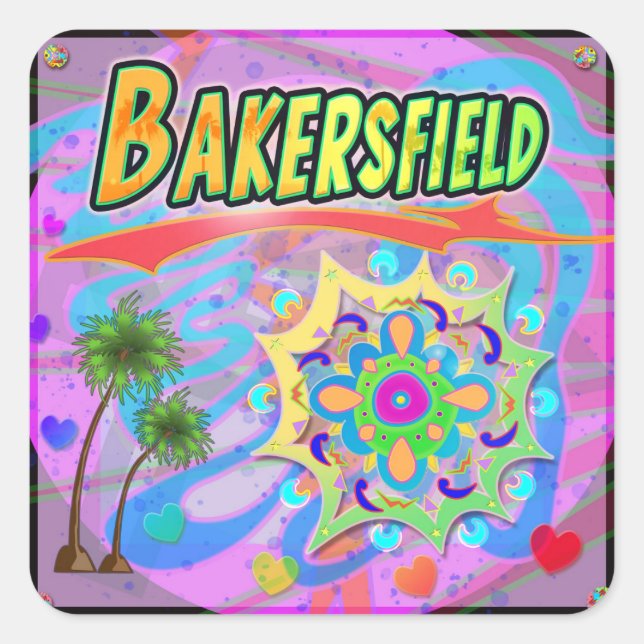 Bakersfield True Progress Sticker (Vorderseite)