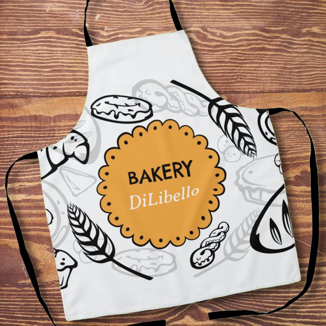Bakery Brot Illustrationen Schürze (Von Creator hochgeladen)