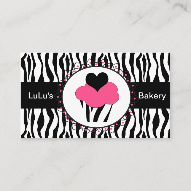 Bakery Business Card Visitenkarte (Vorderseite)