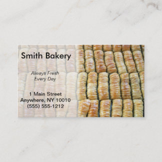 Bakery Business Card Visitenkarte
