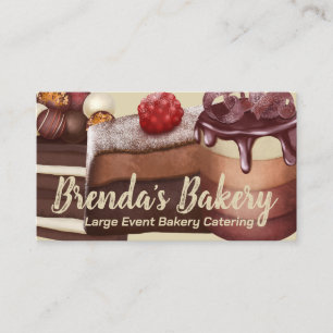 Bakery Business Card Visitenkarte