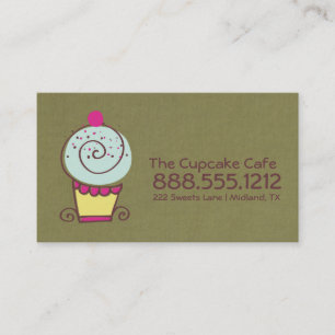 Bakery Business Cards Visitenkarte