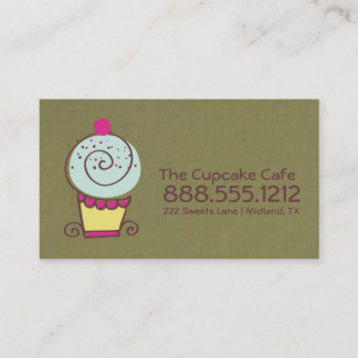 Bakery Business Cards Visitenkarte