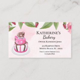 Bakery Business Cards Visitenkarte