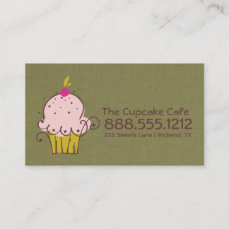 Bakery Business Cards Visitenkarte
