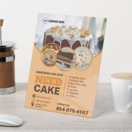 Bakery Business Pedestzeichen Sockelschild