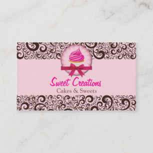 Bakery/Cakes/Sweets Creations Visitenkarte