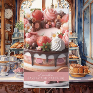 Bakery Catering Business Card Visitenkarte