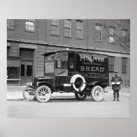 Bakery Delivery Truck, 1923. Vintages Foto