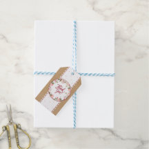 Bakery & Floral Craft Papier Geschenk Tag