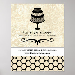 Bakery oder Cake Designer Business Poster (11x 14)
