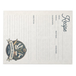 Bakery Pastry Chef Baking Recipe Page Cookbook Notizblock