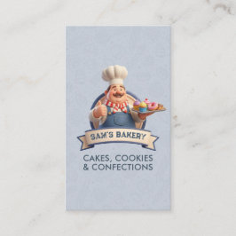 Bakery Store Pastry Chef Desserts Sweets Cake Shop Visitenkarte