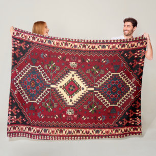 Bakhshaisch Aserbaidschan Nordwestpersischer Teppi Fleecedecke