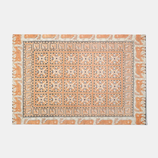 Bakhshaisch Aserbaidschan Nordwestpersischer Teppi Fußmatte (Vorderseite)