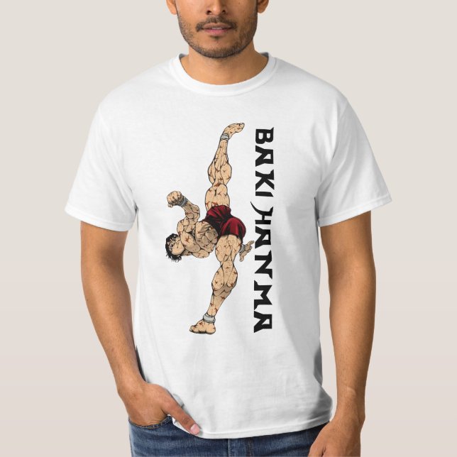 Baki Hanma T-Shirt (Vorderseite)