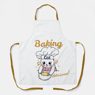 Baking Cat-DELICIOUS gutes Design - Niedliches Kat Schürze