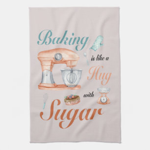 Baking Hugs Zuckerdesign für Bäcker und Konditoren Geschirrtuch