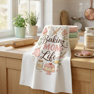Baking Mom Life Küchenhandtuch Geschirrtuch