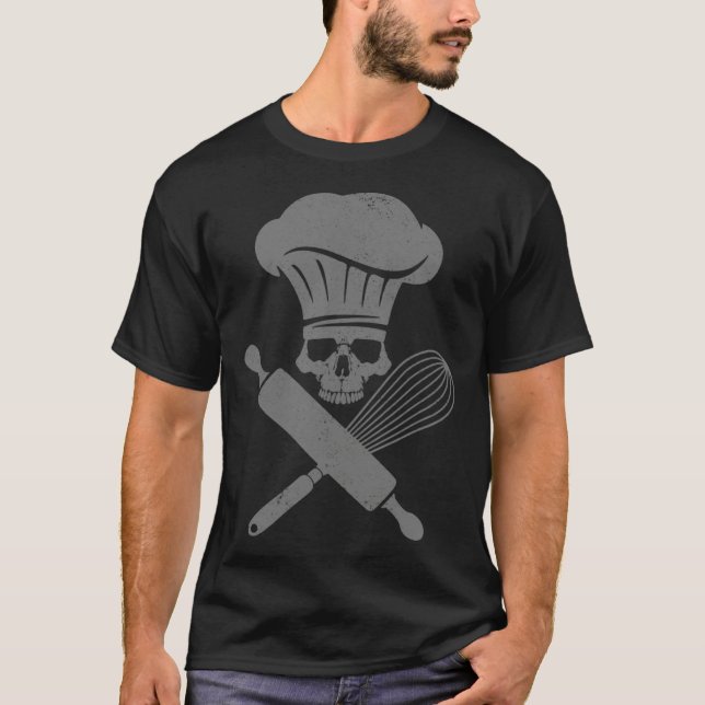 Baking Pastry Chef Cooking Baker T-Shirt (Vorderseite)