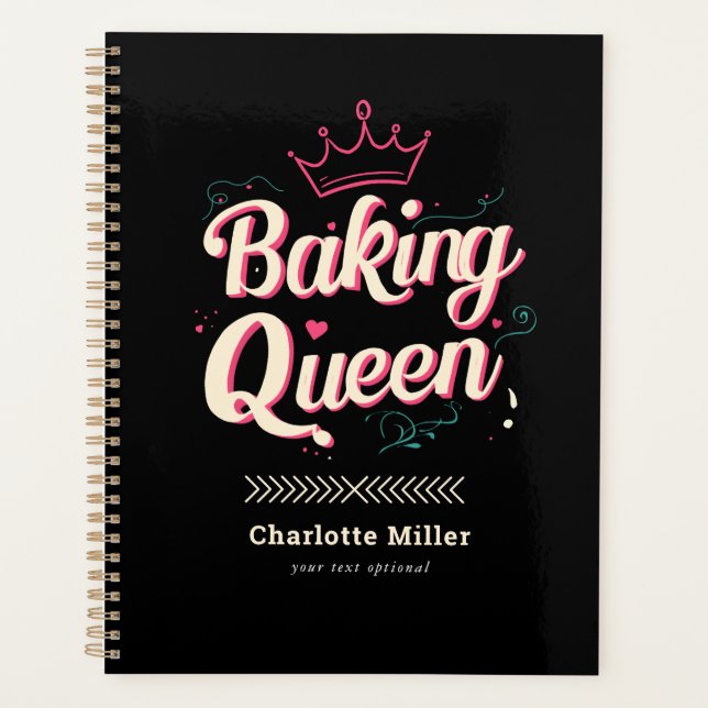 Baking Queen – Individuell  Planer (Vorderseite)