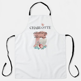 Baking Queen! Küchenmaschine & Blumen Schürze