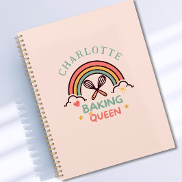 Baking Queen oder King- Regenbogen- Benutzerdefini Planer