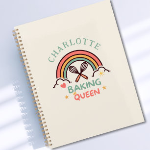 Baking Queen oder King- Regenbogen- Individuell Planer