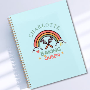 Baking Queen oder King- Regenbogen- Individuell Planer