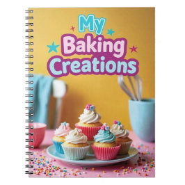 Baking Recipes for Kids Notizblock