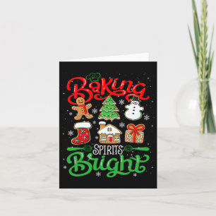 Baking Spirit Bright Donut Weihnachtsbaum Xmas Coo Karte