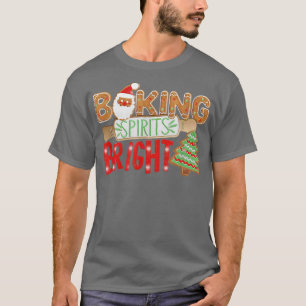 Baking Spirit Bright Donut Weihnachtsbaum Xmas Coo T-Shirt