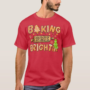 Baking Spirit Bright Donut Weihnachtsbaum Xmas Coo T-Shirt