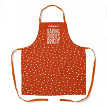 Baking Spirits Bright Orange Punkte Thanksgiving