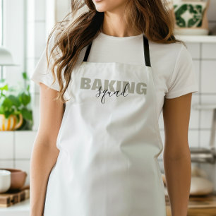 Baking Squad Einfache Text-Matching-Gruppe Schürze