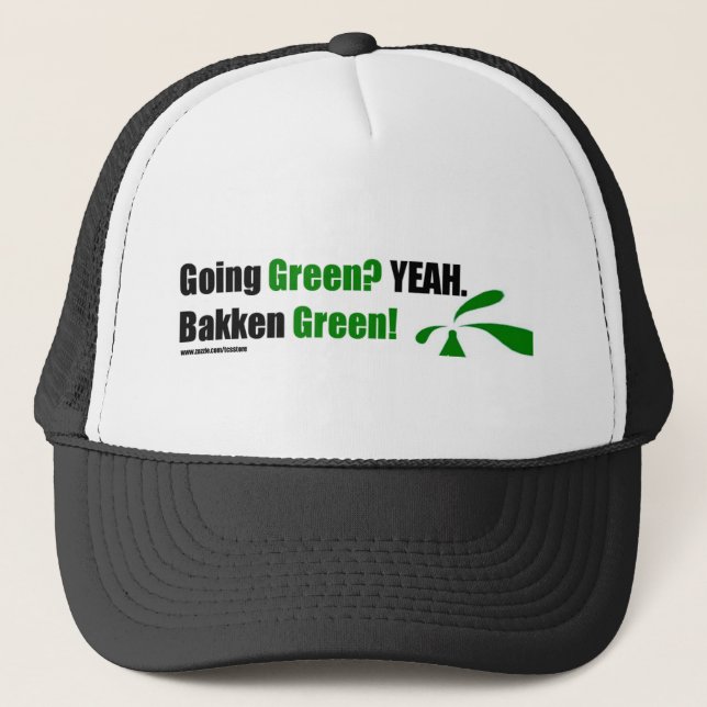 Bakken grüne Kappe (Vorderseite)