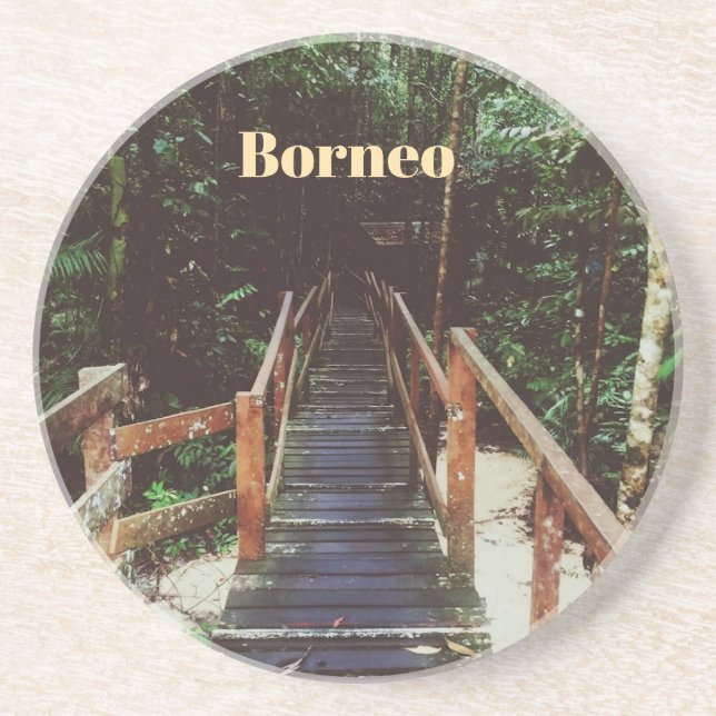 Bako Nationalpark - Borneo Getränkeuntersetzer (Vorne)