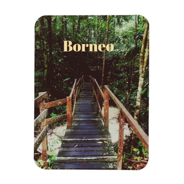 Bako Nationalpark - Borneo Magnet (Vertikal)