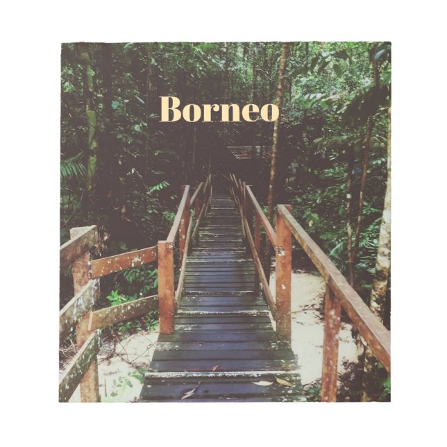 Bako Nationalpark - Borneo Notizblock (Vorderseite)