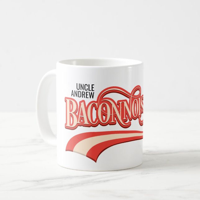 Bakonnoeur (Bacon Lover) Kaffeetasse (Vorderseite Links)
