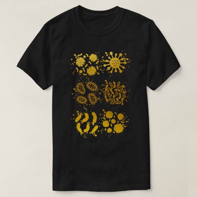 Bakterien 12 T-Shirt (Design vorne)