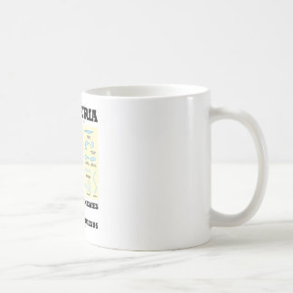 Bakterien einige sind Feinde u. sind einige Tasse