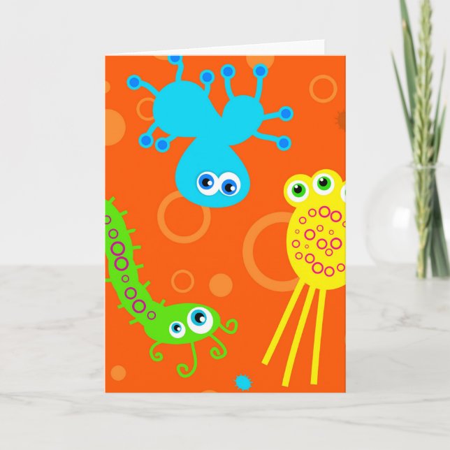 Bakterien Karte (Vorderseite)