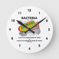 Bakterien können nicht mit einigen von ihnen leben